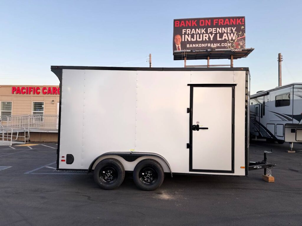 2025 Enclosed Cargo Trailer 7x14TA 7.6ft interior