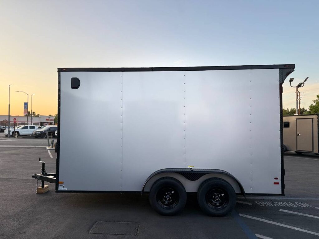 2025 Enclosed Cargo Trailer 7x14TA 7.6ft interior