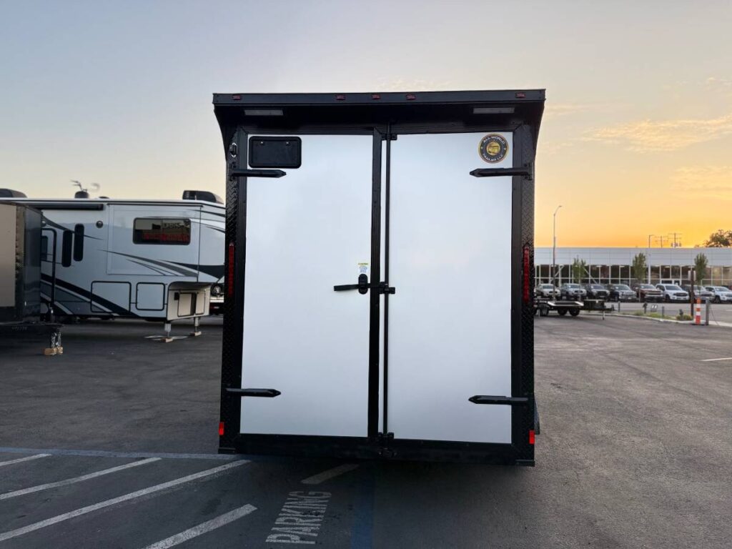 2025 Enclosed Cargo Trailer 7x14TA 7.6ft interior