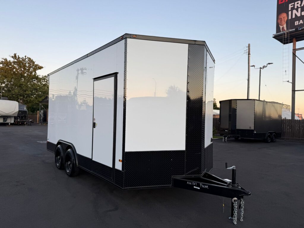 2025 AWT Enclosed Toyhauler 8.5x16ta carhauler cargo trailer