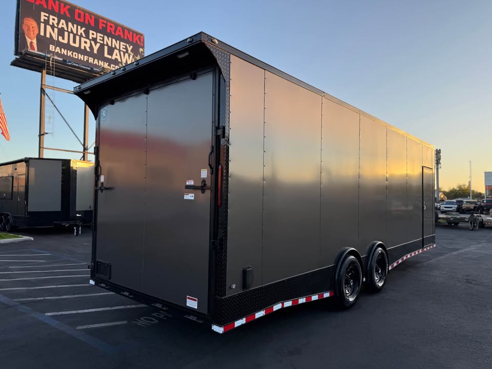 2025 Enclosed Carhauler Toyhauler 8.5x26ta utility cargo trailer