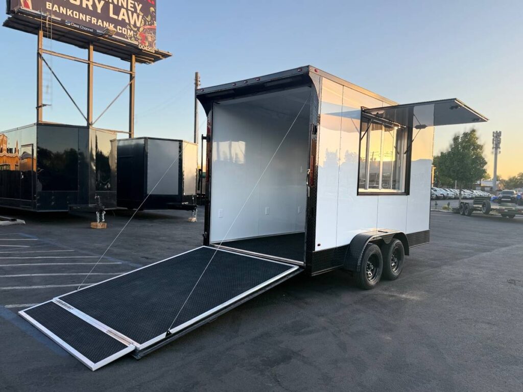 2025 Enclosed Cargo Trailer 7x14TA Concession 8Ft interior