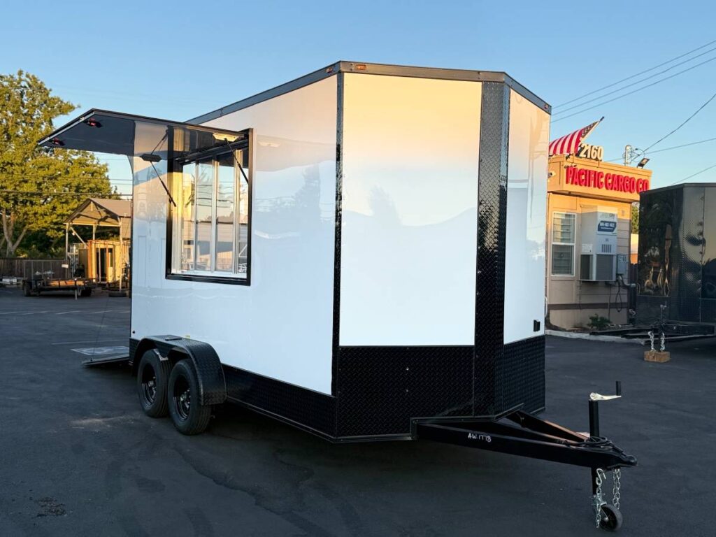2025 Enclosed Cargo Trailer 7x14TA Concession 8Ft interior