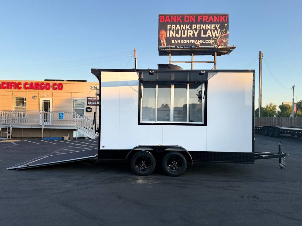 2025 Enclosed Cargo Trailer 7x14TA Concession 8Ft interior