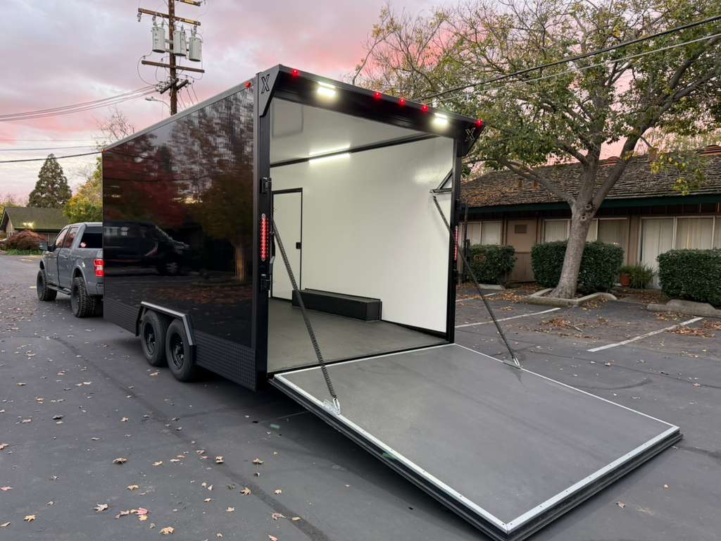 2026 Rexton Enclosed Cargo Trailer 8.5x16ta carhauler toyhauler