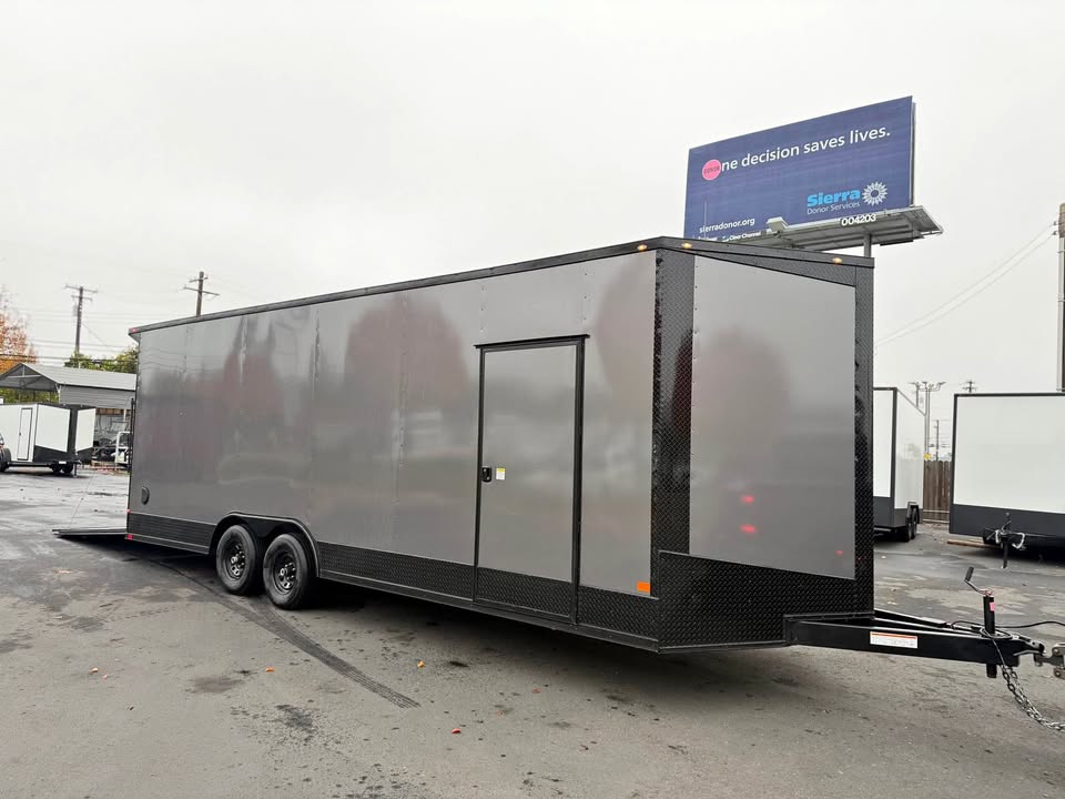 2025 Enclosed Car hauler Cargo Trailer 8.5x24TA