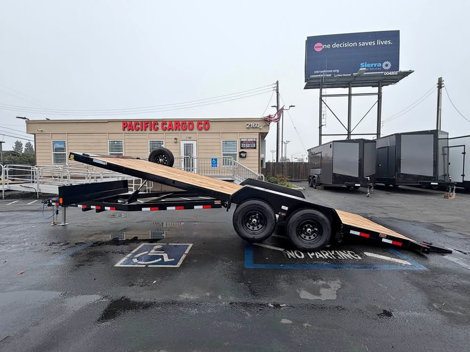 2026 Load Trail 83" x 22' Tandem Axle Rapid Loader Tilt Deck Trailer