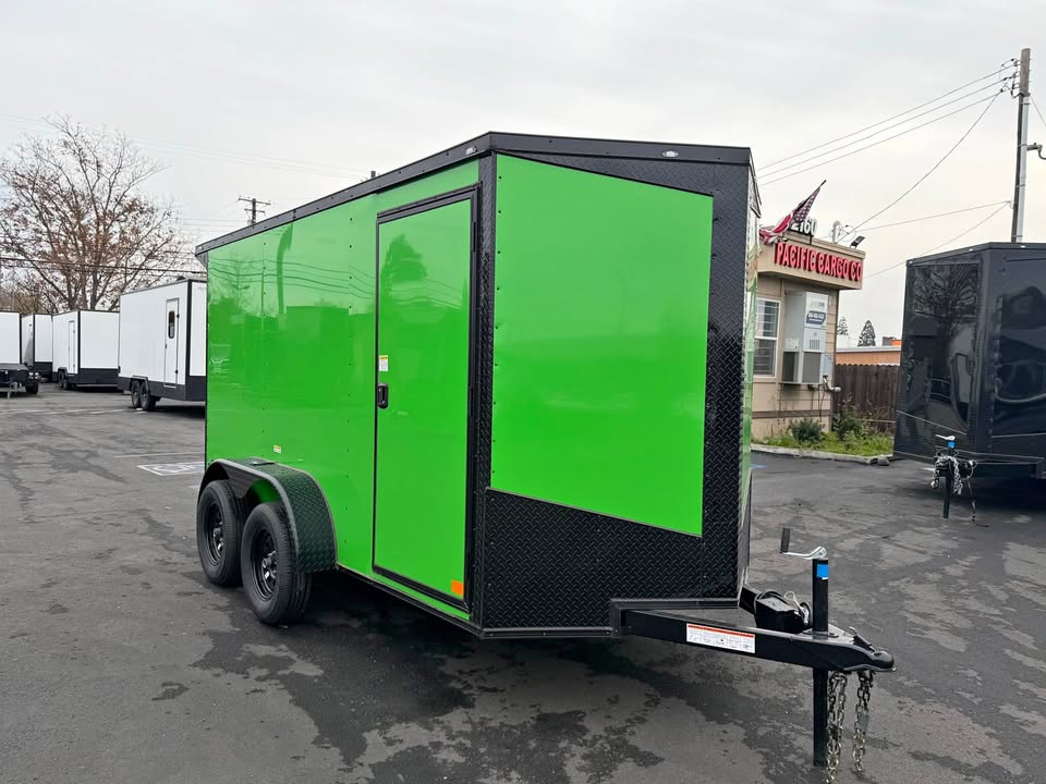 Brand New 2025 – 6×12 Tandem Axle Enclosed Cargo Trailer