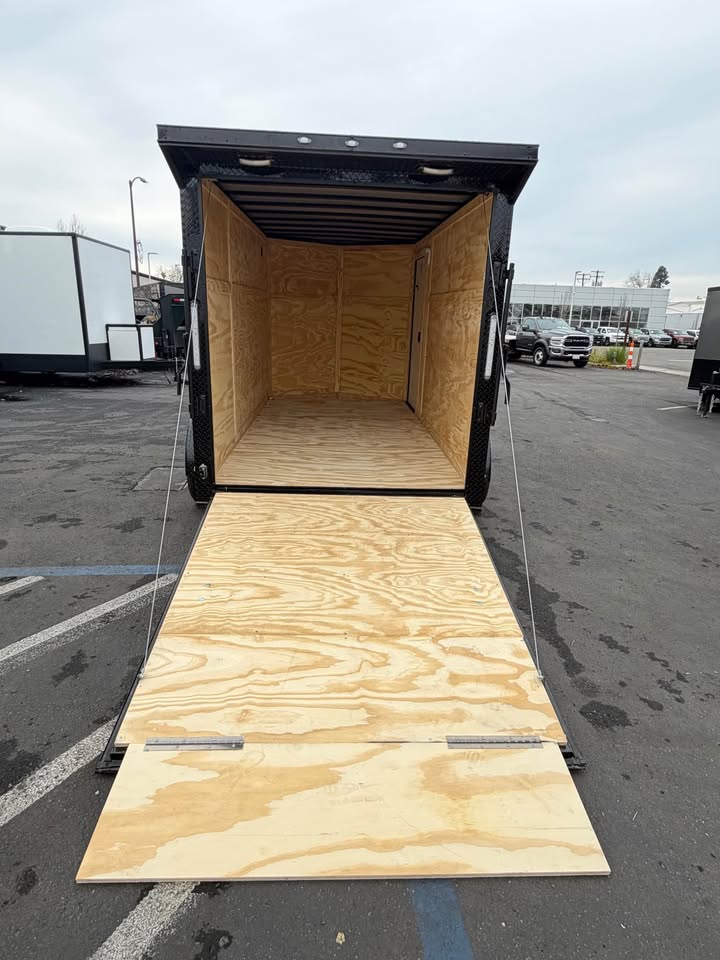 Brand New 2025 – 6×12 Tandem Axle Enclosed Cargo Trailer