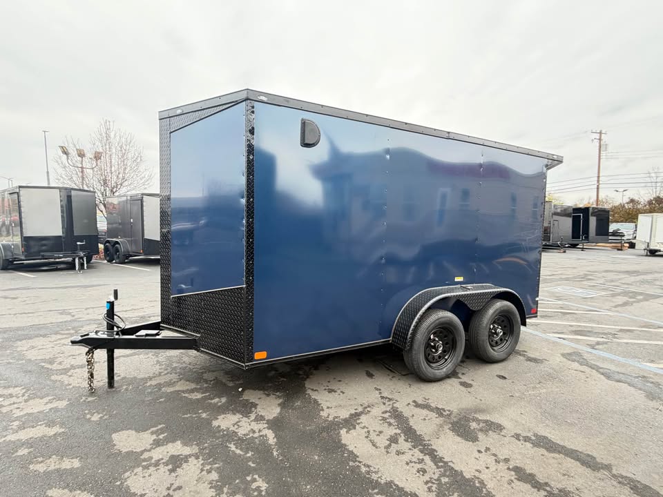 Brand New 2025 – 6×12 Tandem Axle Enclosed Cargo Trailer