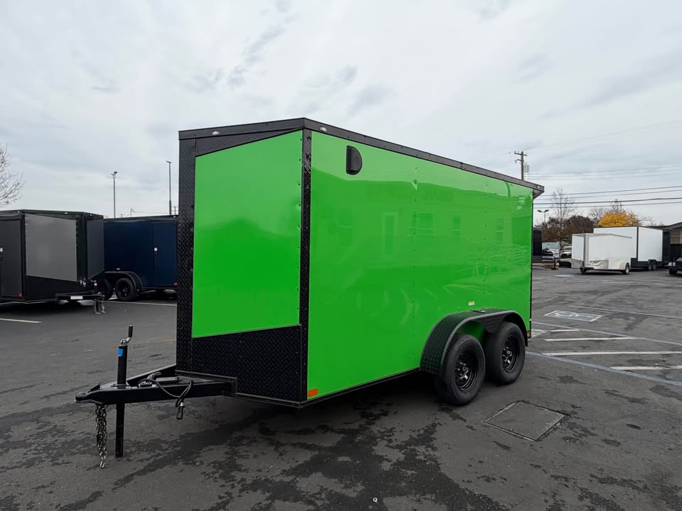 Brand New 2025 – 6×12 Tandem Axle Enclosed Cargo Trailer