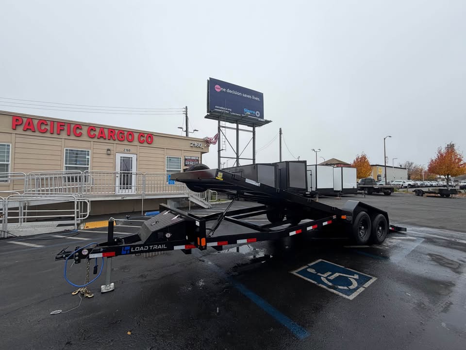 2026 Load Trail 83" x 22' Tandem Axle Rapid Loader Tilt Deck Trailer