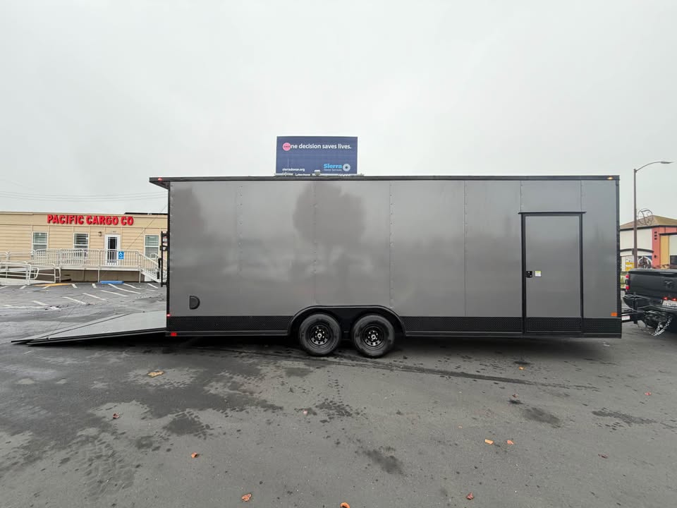 2025 Enclosed Car hauler Cargo Trailer 8.5x24TA