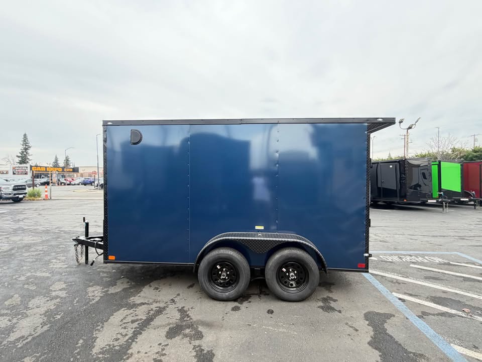 Brand New 2025 – 6×12 Tandem Axle Enclosed Cargo Trailer