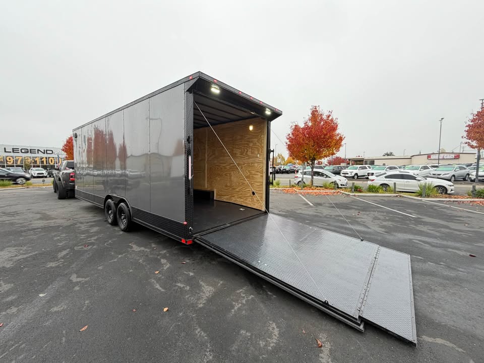 2025 Enclosed Car hauler Cargo Trailer 8.5x24TA