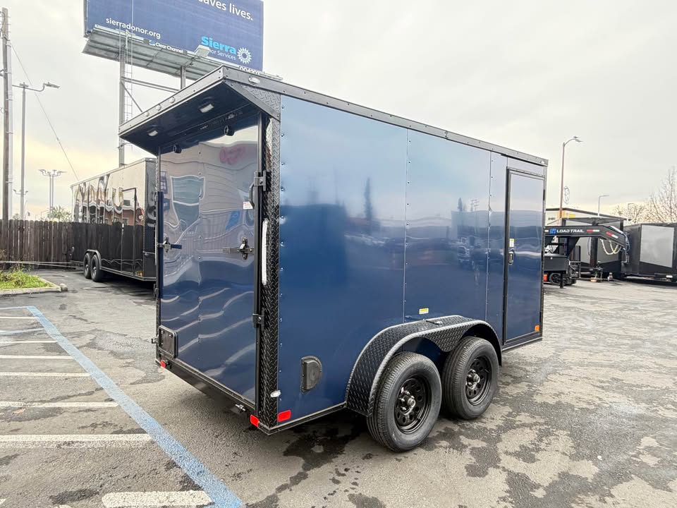 Brand New 2025 – 6×12 Tandem Axle Enclosed Cargo Trailer