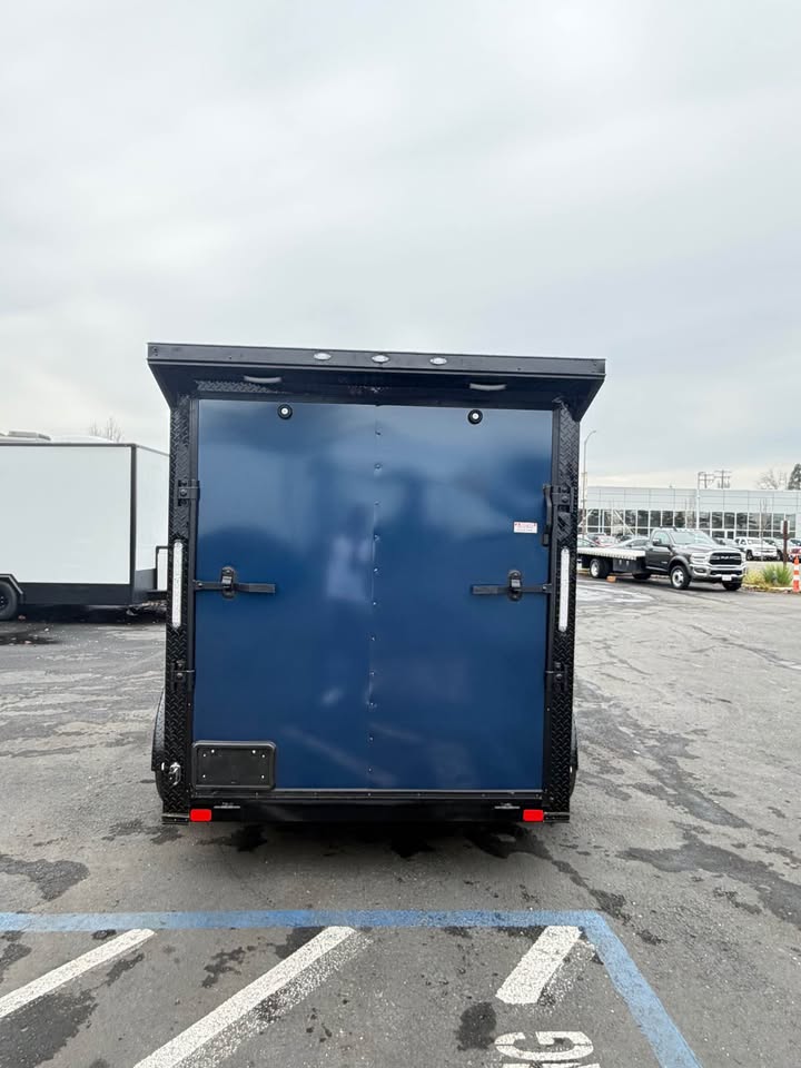 Brand New 2025 – 6×12 Tandem Axle Enclosed Cargo Trailer