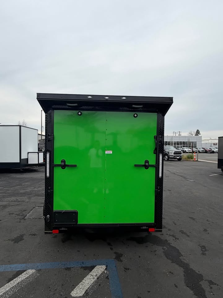 Brand New 2025 – 6×12 Tandem Axle Enclosed Cargo Trailer