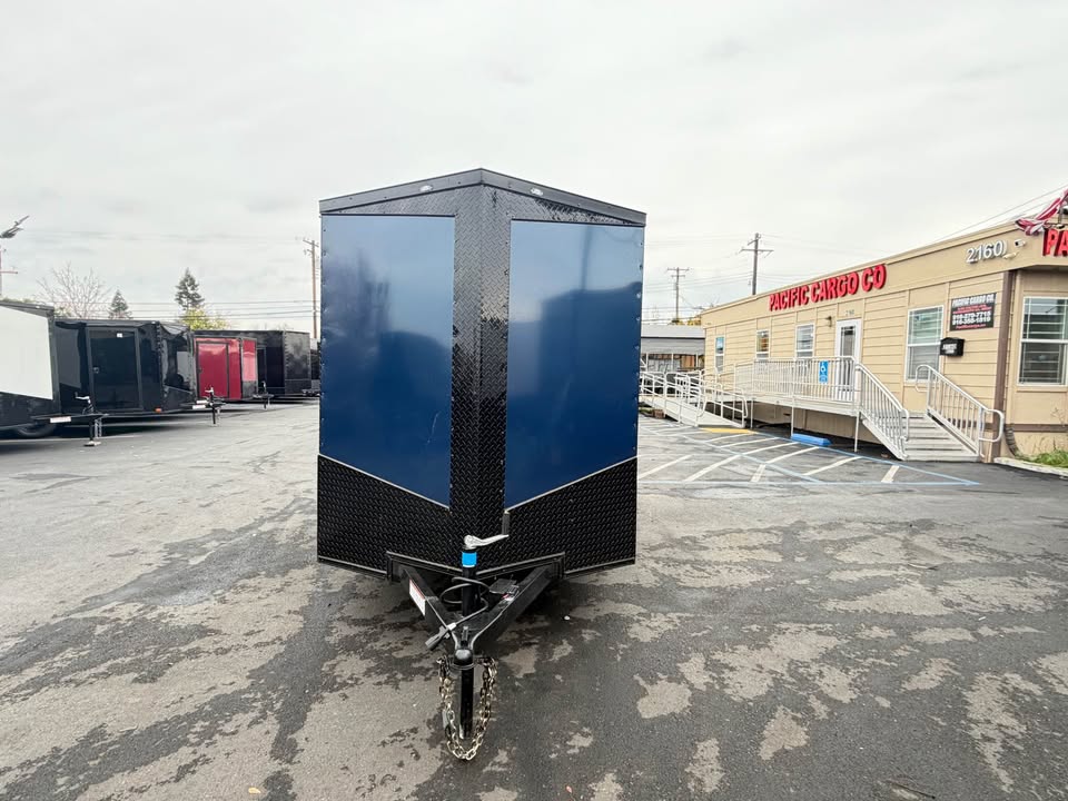 Brand New 2025 – 6×12 Tandem Axle Enclosed Cargo Trailer