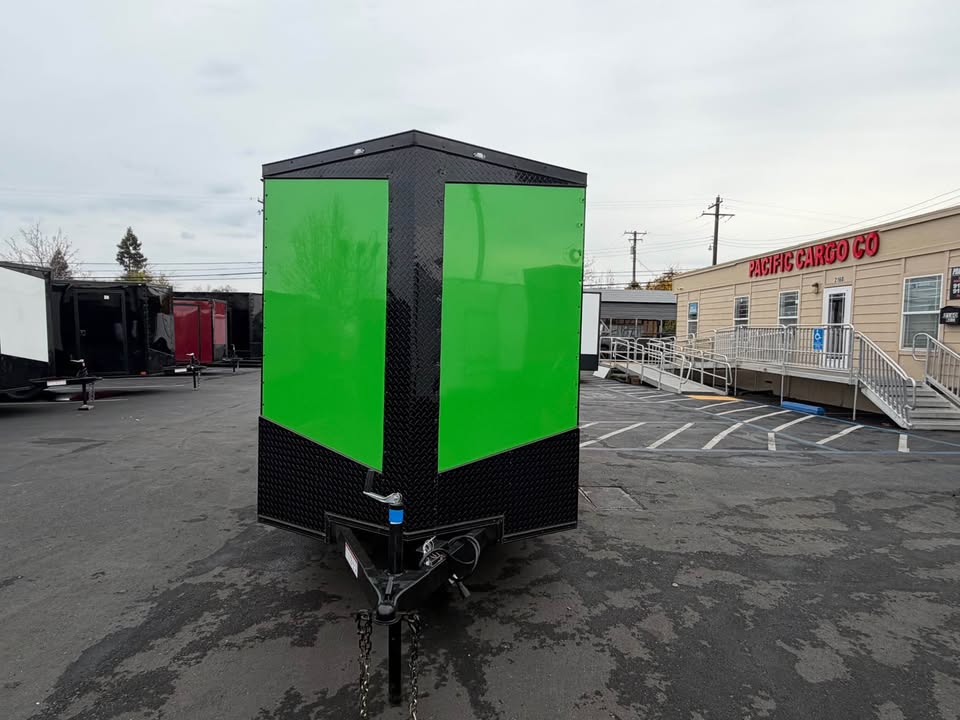 Brand New 2025 – 6×12 Tandem Axle Enclosed Cargo Trailer