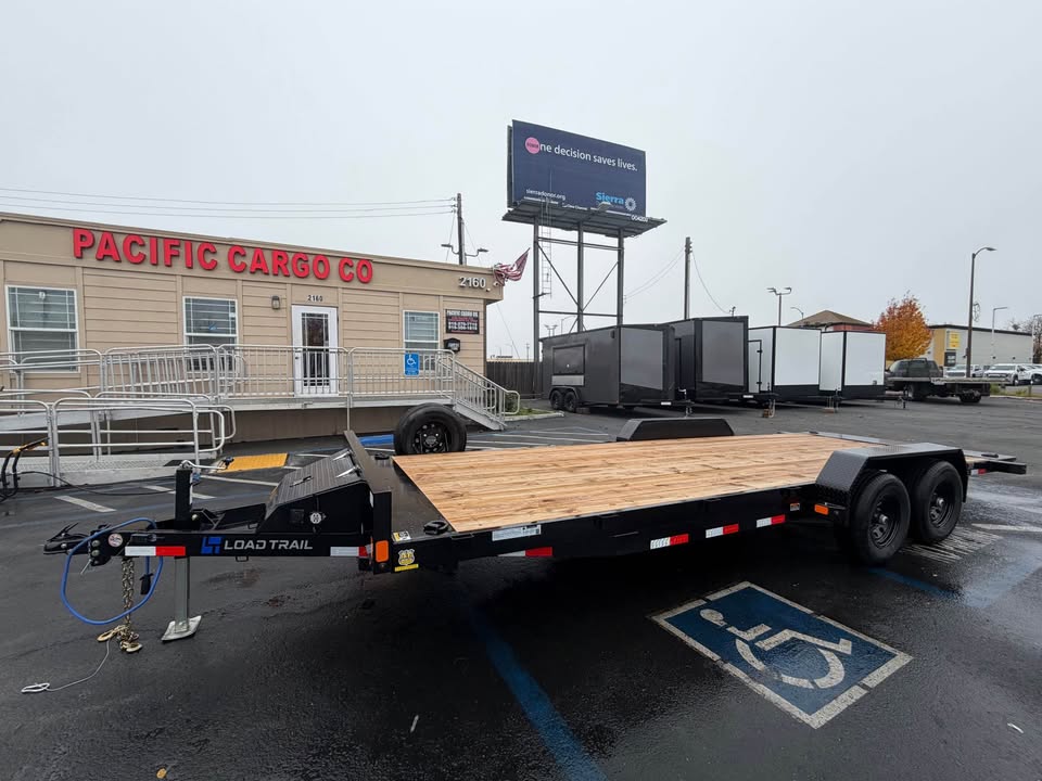 2026 Load Trail 83" x 22' Tandem Axle Rapid Loader Tilt Deck Trailer