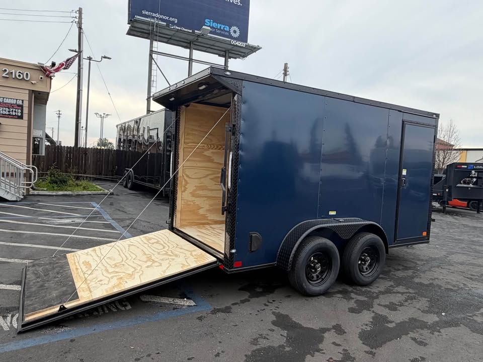 Brand New 2025 – 6×12 Tandem Axle Enclosed Cargo Trailer