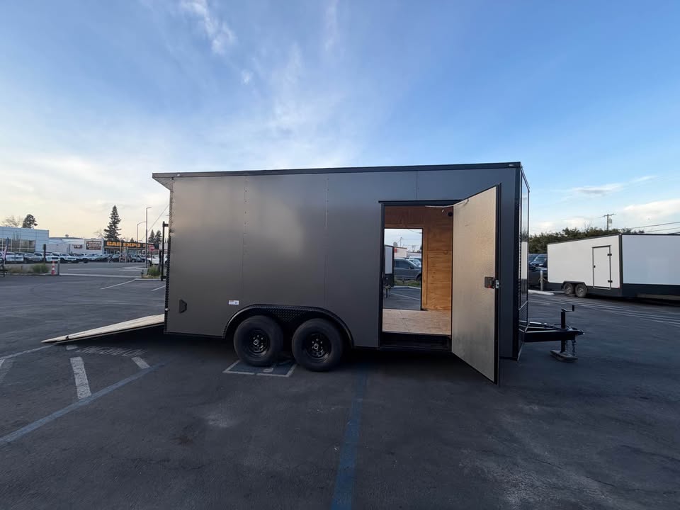 2026 Enclosed Carhauler Cargo Trailer 8.5x16ta utility cargo trailer