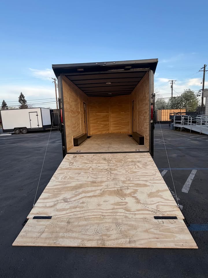 2026 Enclosed Carhauler Cargo Trailer 8.5x16ta utility cargo trailer