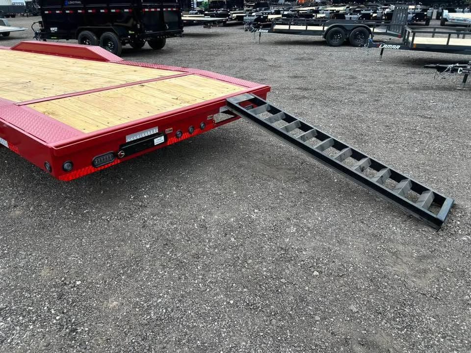 102" x 40' Triple Gooseneck Equipment Trailer