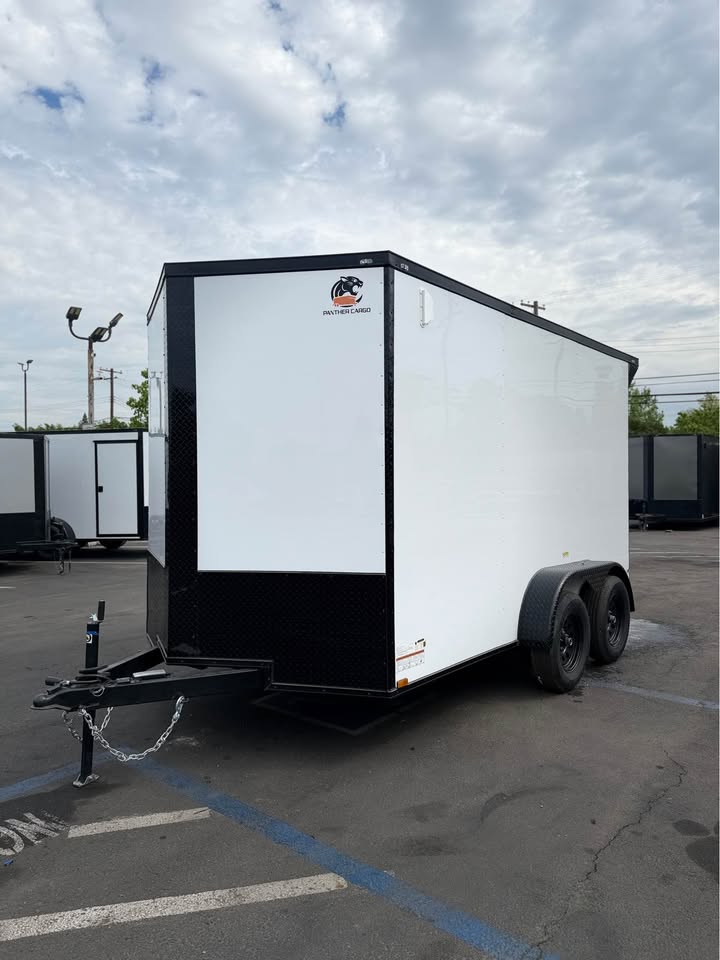 2026 Enclosed Cargo Race Trailer 7x12TA