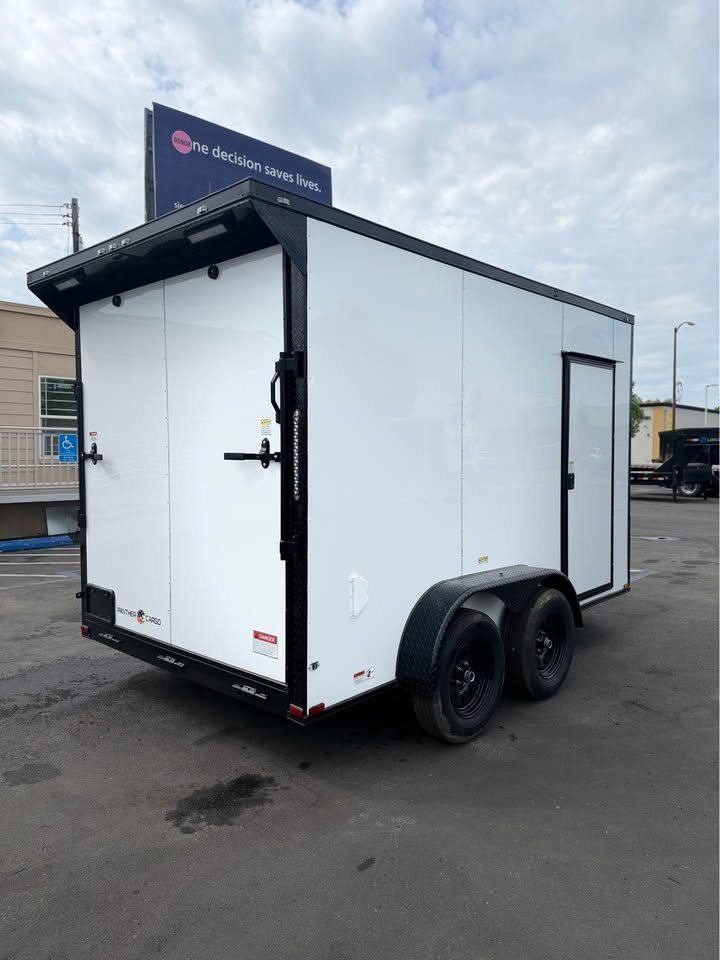 2026 Enclosed Cargo Race Trailer 7x12TA