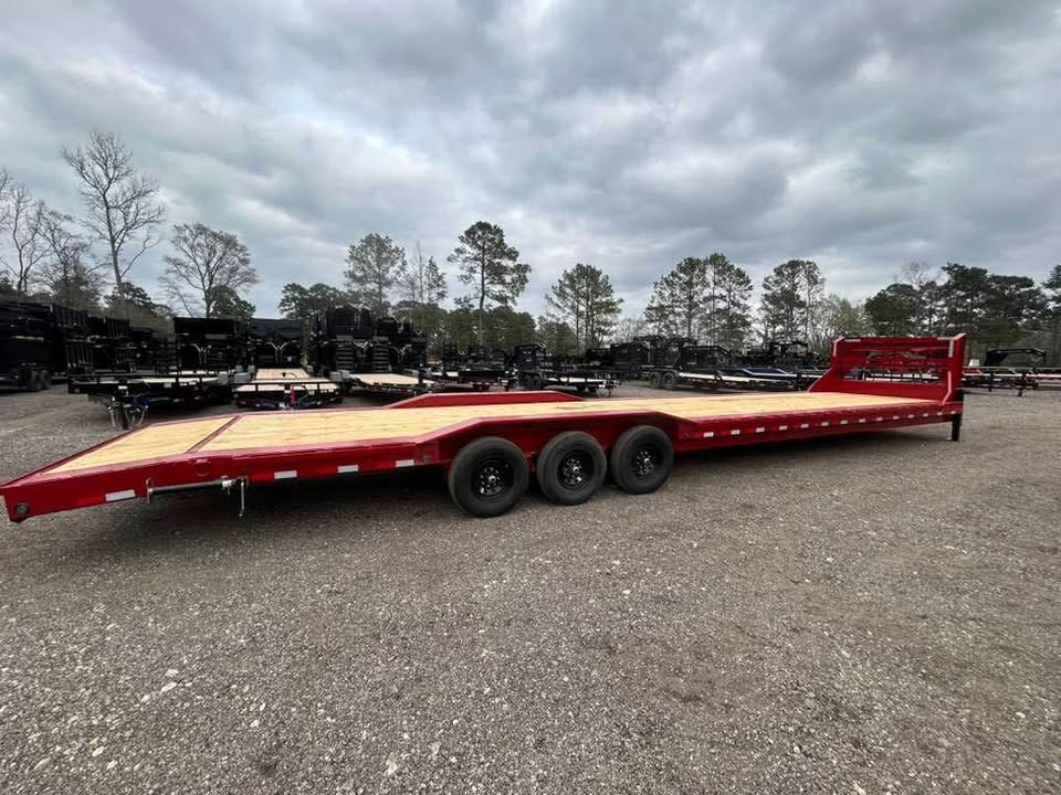 102" x 40' Triple Gooseneck Equipment Trailer
