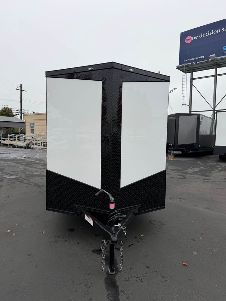 2026 6x14 TA 2026 6x14TA Enclosed Cargo Trailer White — photo 10 of 11