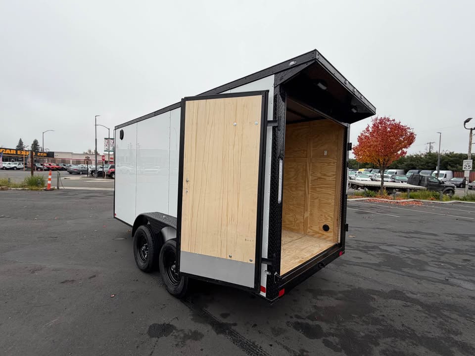 2026 6x14 TA 2026 6x14TA Enclosed Cargo Trailer White — photo 8 of 11