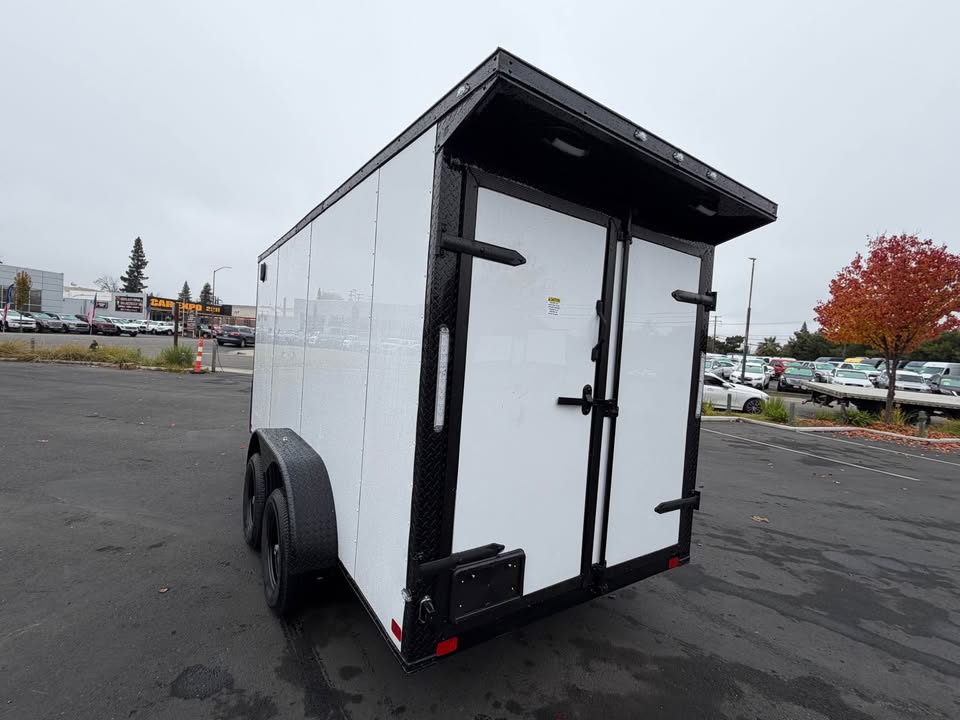 2026 6x14 TA 2026 6x14TA Enclosed Cargo Trailer White — photo 3 of 11