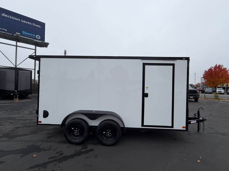 2026 6x14 TA 2026 6x14TA Enclosed Cargo Trailer White — photo 5 of 11