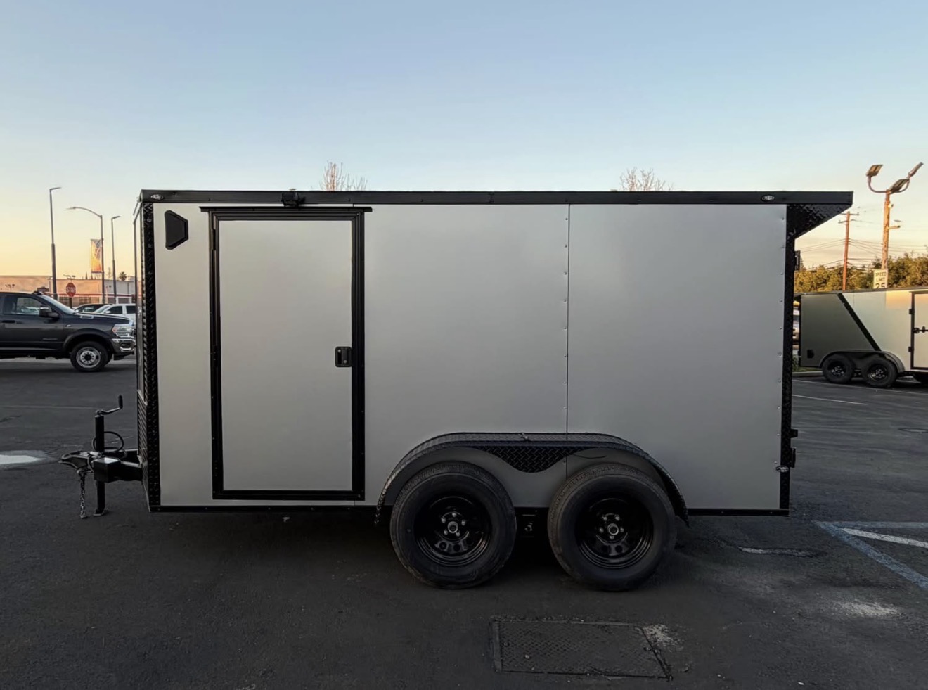 2026 6x12 TA 2026 6x12TA Enclosed Cargo Trailer Silver — photo 11 of 11
