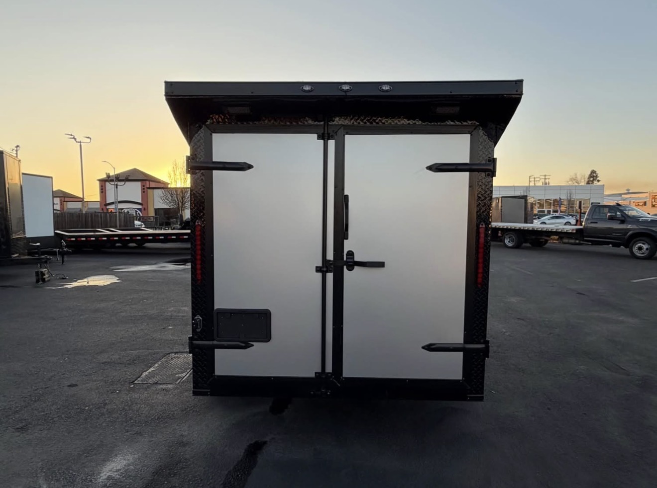 2026 6x12 TA 2026 6x12TA Enclosed Cargo Trailer Silver — photo 10 of 11