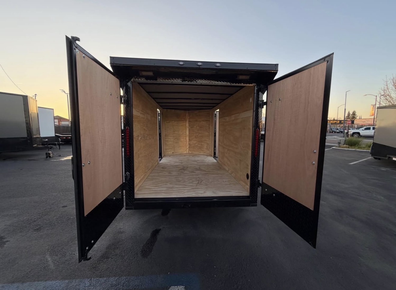 2026 6x12 TA 2026 6x12TA Enclosed Cargo Trailer Silver — photo 4 of 11