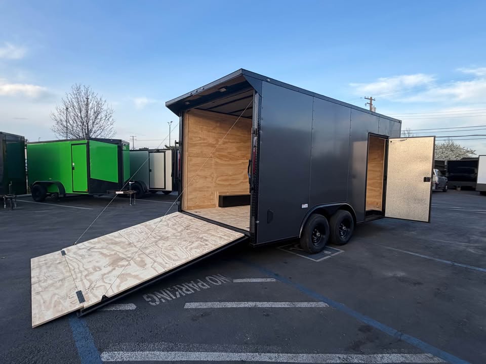 2026 Enclosed Carhauler Cargo Trailer 8.5x16TA