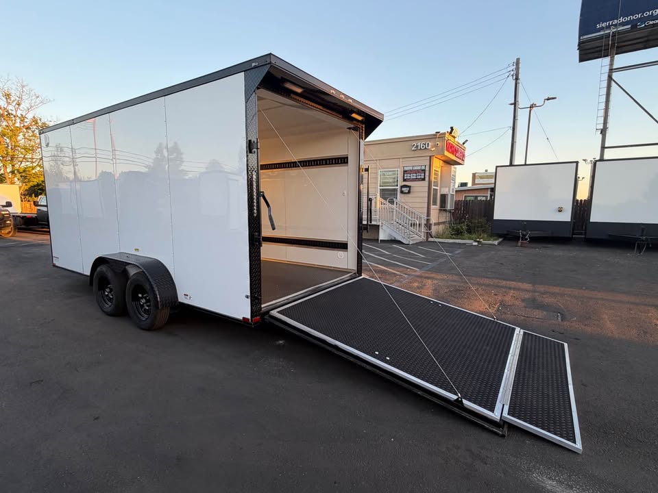 2026 Enclosed Cargo Custom Trailer 7x16ta custom cargo trailer