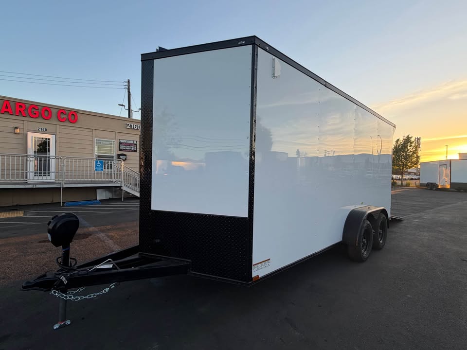 2026 Enclosed Cargo Custom Trailer 7x16ta custom cargo trailer