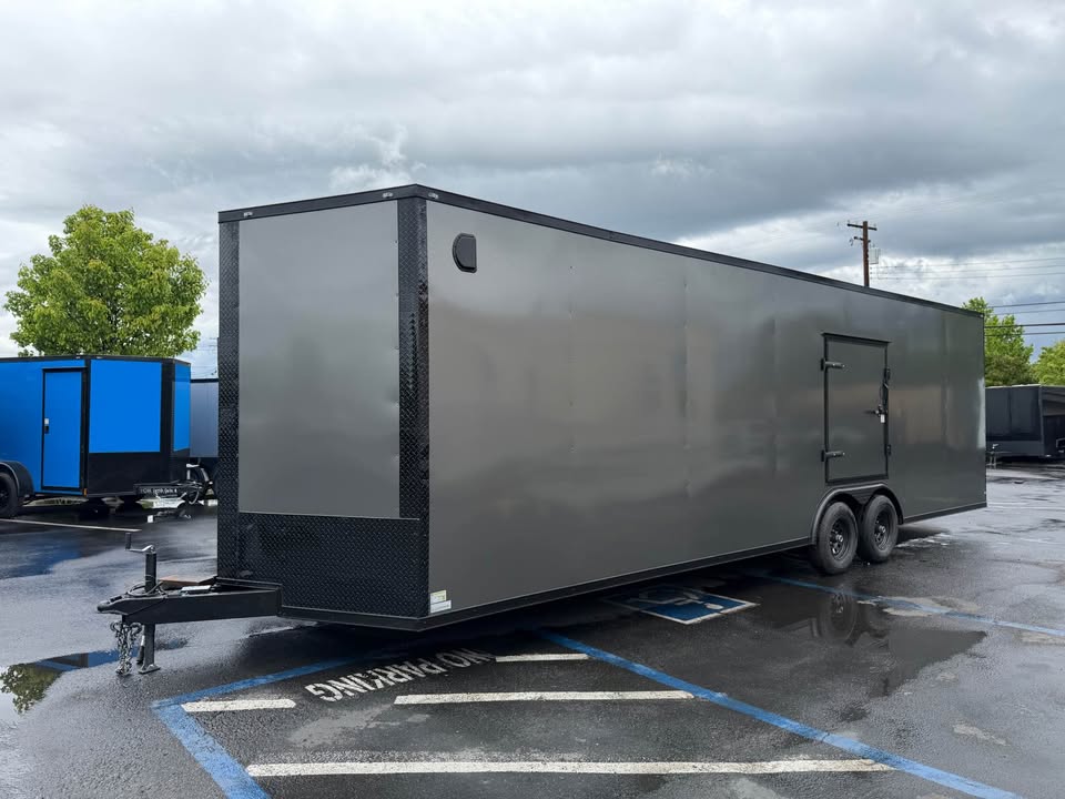 2026 8.5x28 TA 2026 Enclosed Carhauler Toyhauler 8.5x28ta utility cargo trailer Choarcal — photo 2 of 14