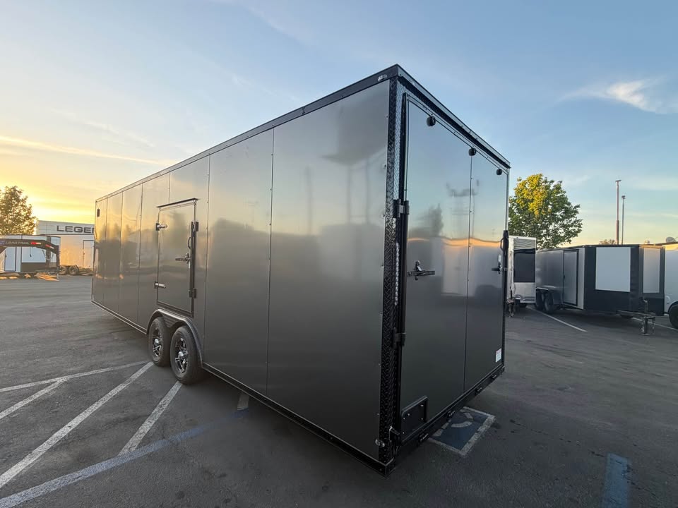 2026 Enclosed Carhauler Toyhauler 8.5x28ta utility cargo trailer