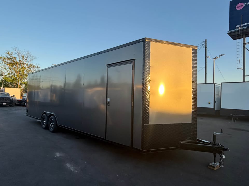 2026 Enclosed Carhauler Toyhauler 8.5x28ta utility cargo trailer
