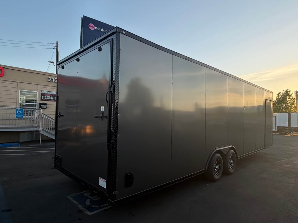 2026 Enclosed Carhauler Toyhauler 8.5x28ta utility cargo trailer