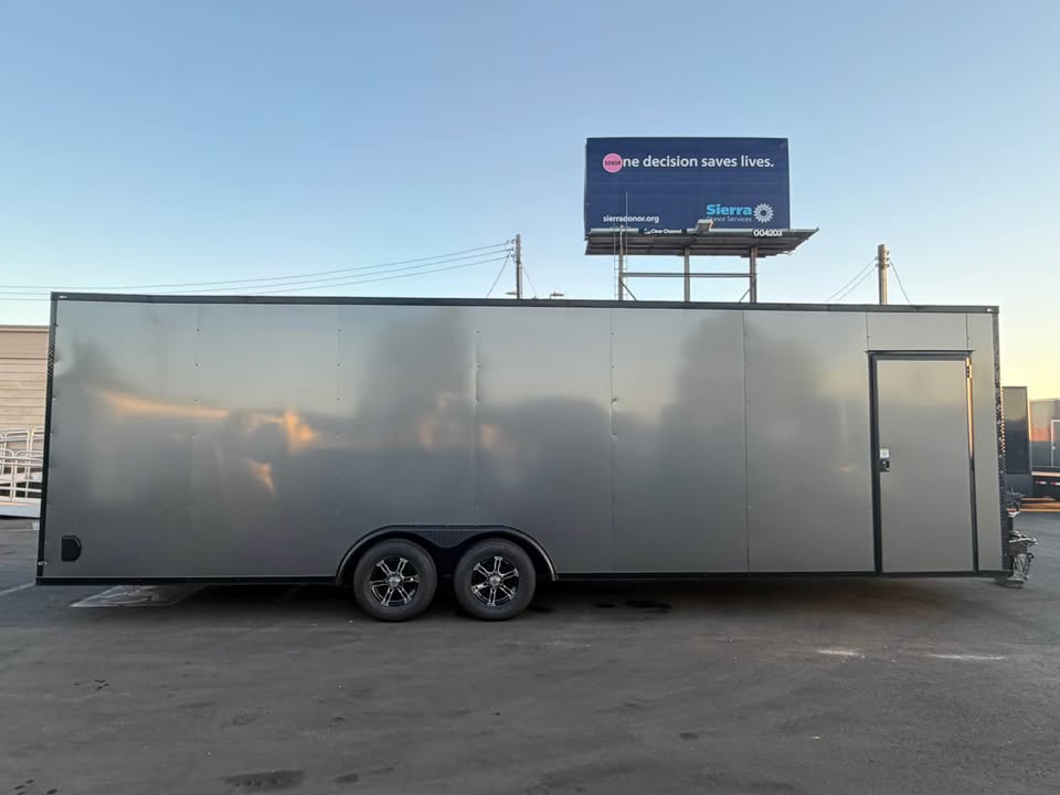 2026 Enclosed Carhauler Toyhauler 8.5x28ta utility cargo trailer