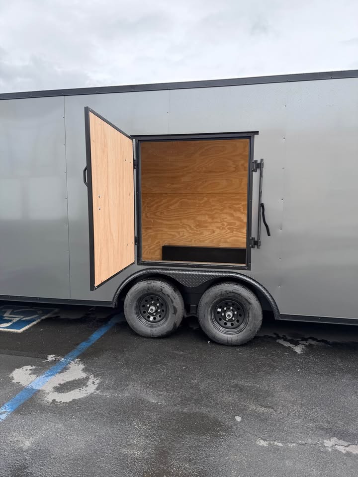2026 8.5x28 TA 2026 Enclosed Carhauler Toyhauler 8.5x28ta utility cargo trailer Choarcal — photo 11 of 14