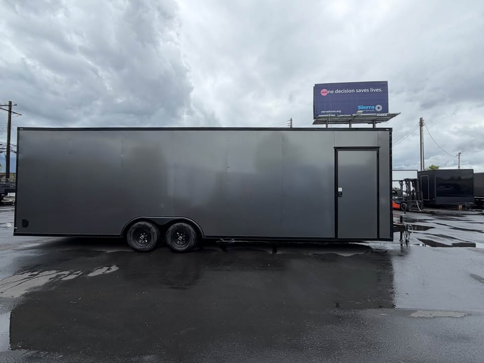 2026 8.5x28 TA 2026 Enclosed Carhauler Toyhauler 8.5x28ta utility cargo trailer Choarcal — photo 5 of 14