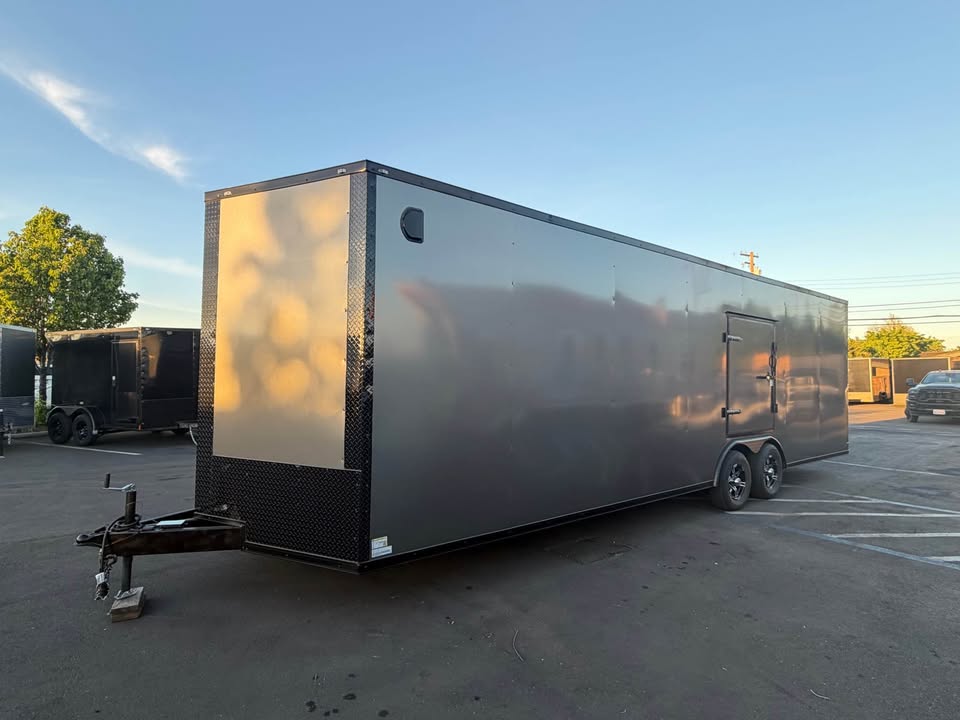 2026 Enclosed Carhauler Toyhauler 8.5x28ta utility cargo trailer